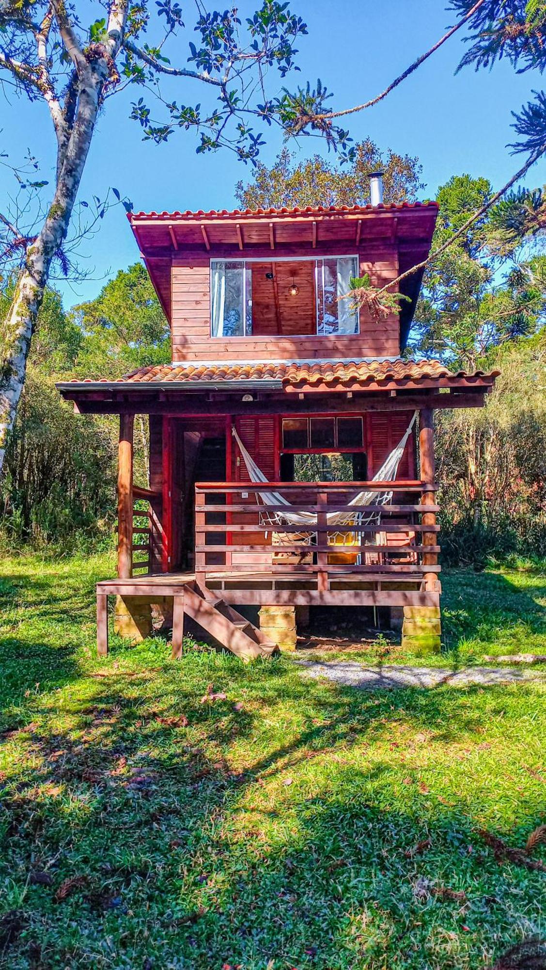 Cabana Na Floresta Rincao Do Fortaleza Cambara do Sul Exterior photo